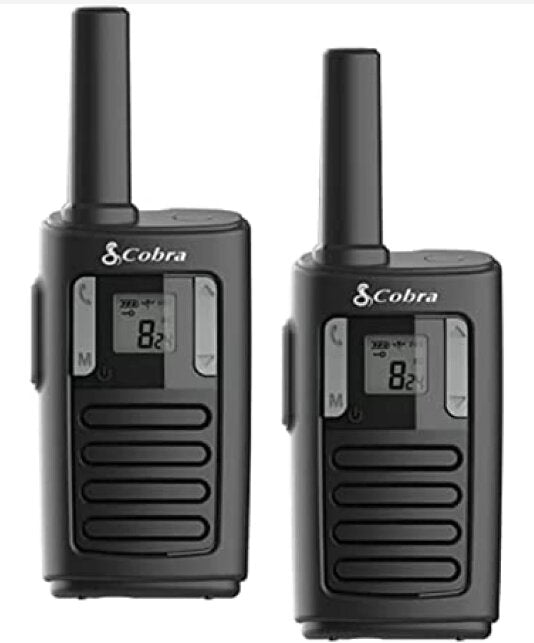 Cobra MT100 Walkie Talkie Twin Pack Radio