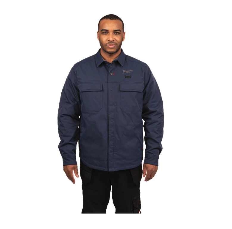Milwaukee M12 Heated Shirt Jacket Blue