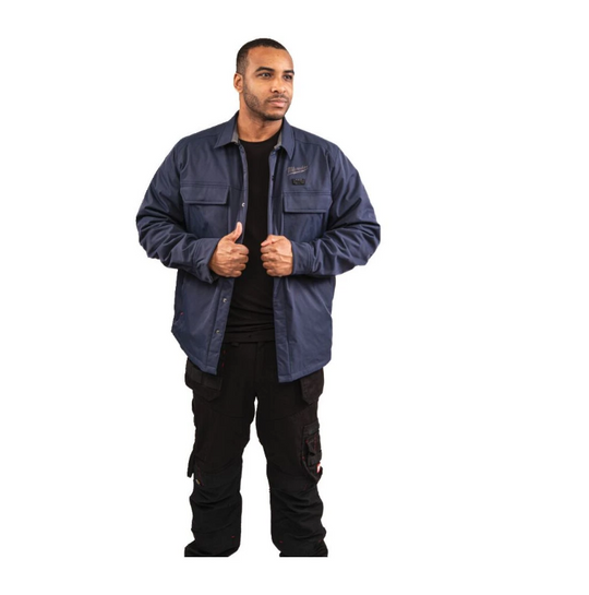 Milwaukee M12 Heated Shirt Jacket Blue