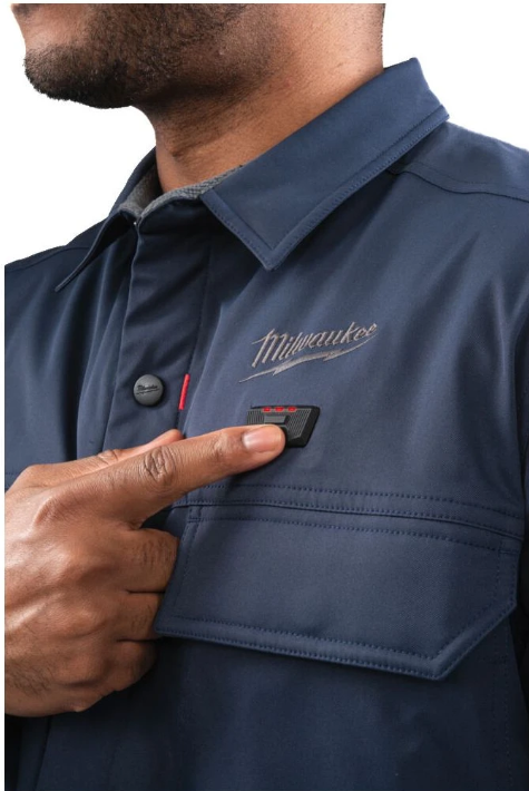 Milwaukee M12 Heated Shirt Jacket Blue