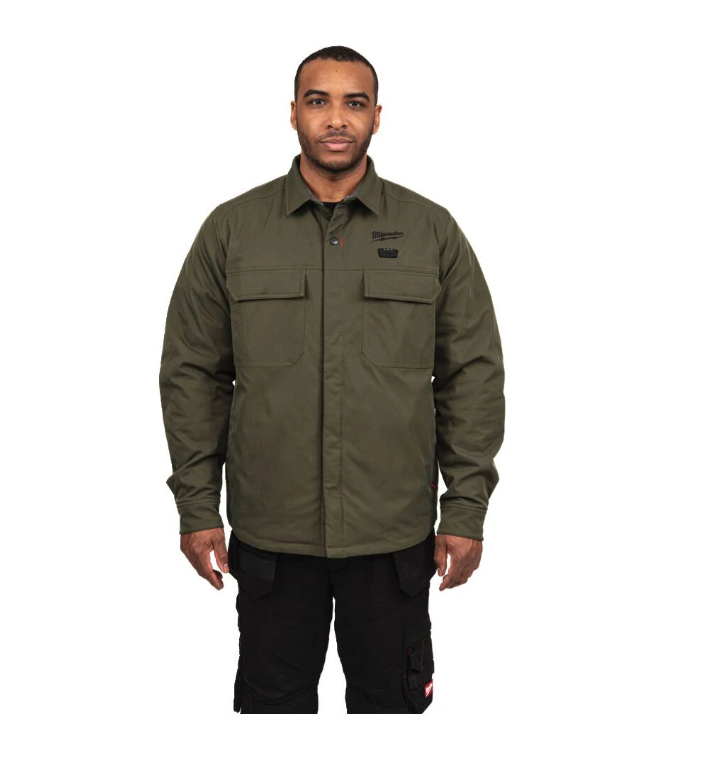 Milwaukee M12 Heated Shirt Jacket Green