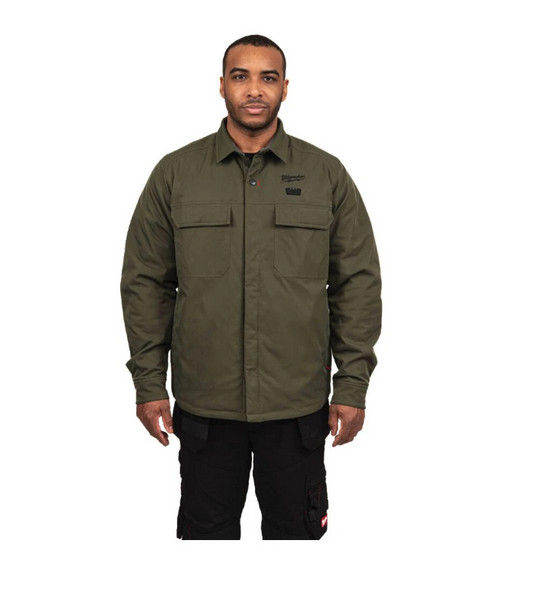 Milwaukee M12 Heated Shirt Jacket Green