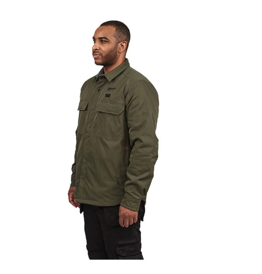 Milwaukee M12 Heated Shirt Jacket Green