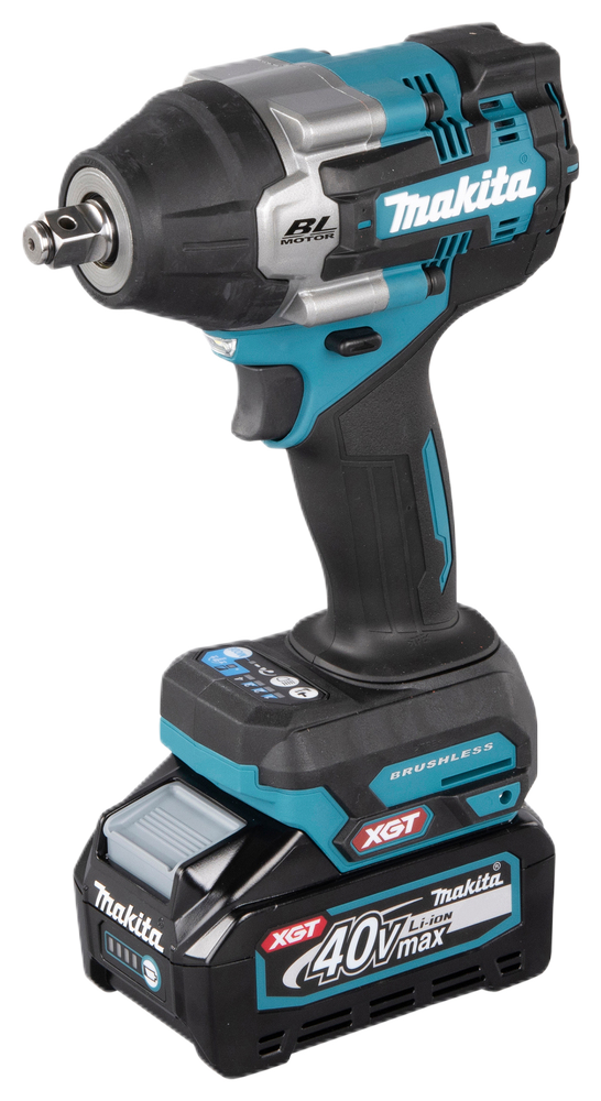 40V Max Impact Wrench, 760nm, 1/2" Square + C-Ring, Makpac Case (Body Only)