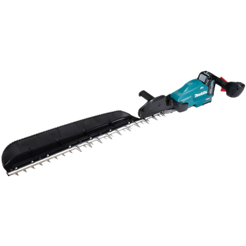 40V MAX XGT BRUSHLESS HEDGETRIMMER 75CM WITH 2X 2.5AH BATTERIES AND DC40RA CHARGER - SINGLE SIDED BLADE