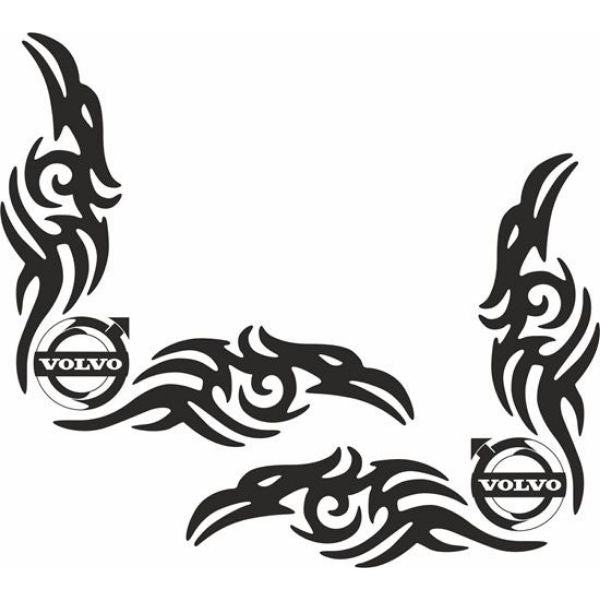 Volvo Window Sticker Volvo Window Decal Sticker – Interparts