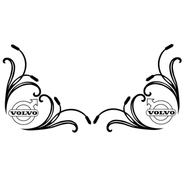Volvo Window Sticker Volvo Window Decal Sticker – Interparts