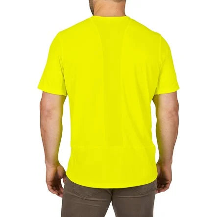 Milwaukee WORKSKIN W-Weather Short Sleeve Performance Shirt - Yellow