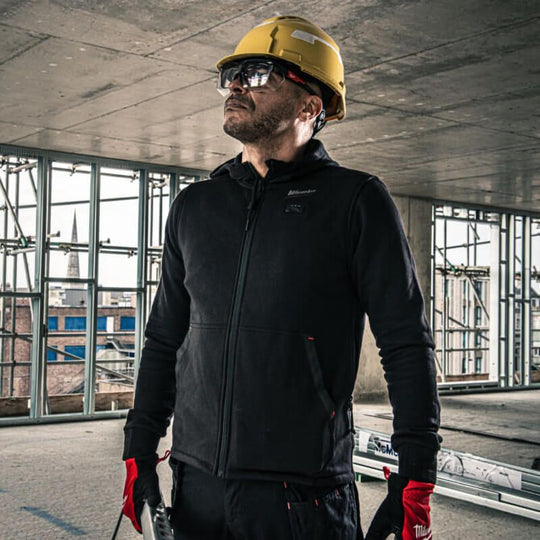 Milwaukee M12 Hexon Heated Black Hoodie