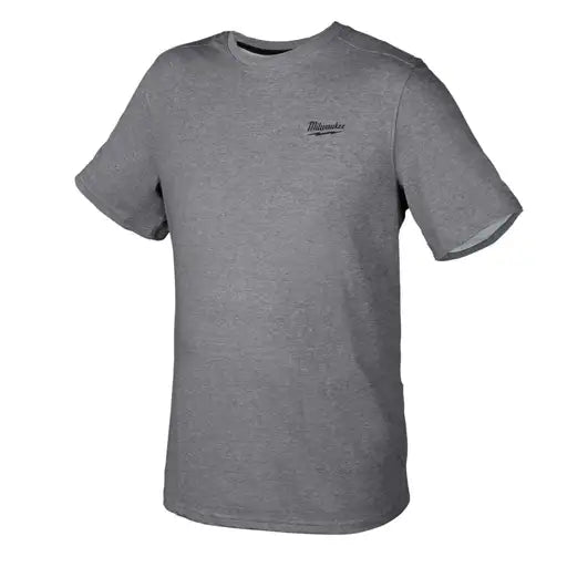 Milwaukee Grey Hybrid Short Sleeve T Shirt