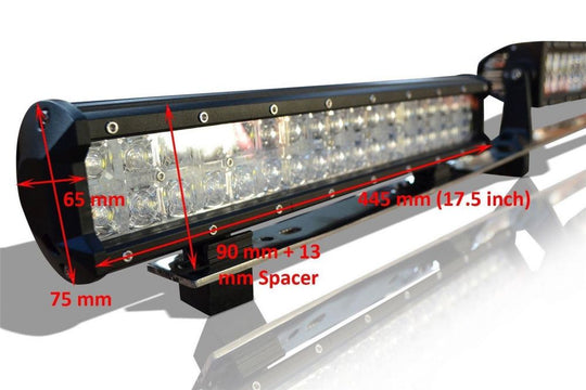 To Fit DAF XF 106 2013+ Super Space Cab Roof Bar + LED Spot Light Bar - TYPE C