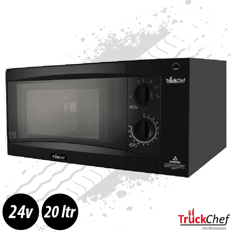 TruckChef 24v Truck Microwave. In Cab Oven. Wide Version