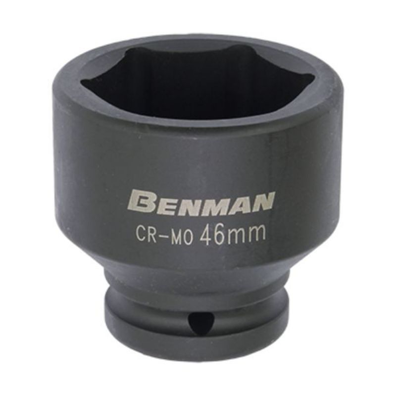 Impact Socket, Black, Benman 3/4", 38Mml, 37Mm