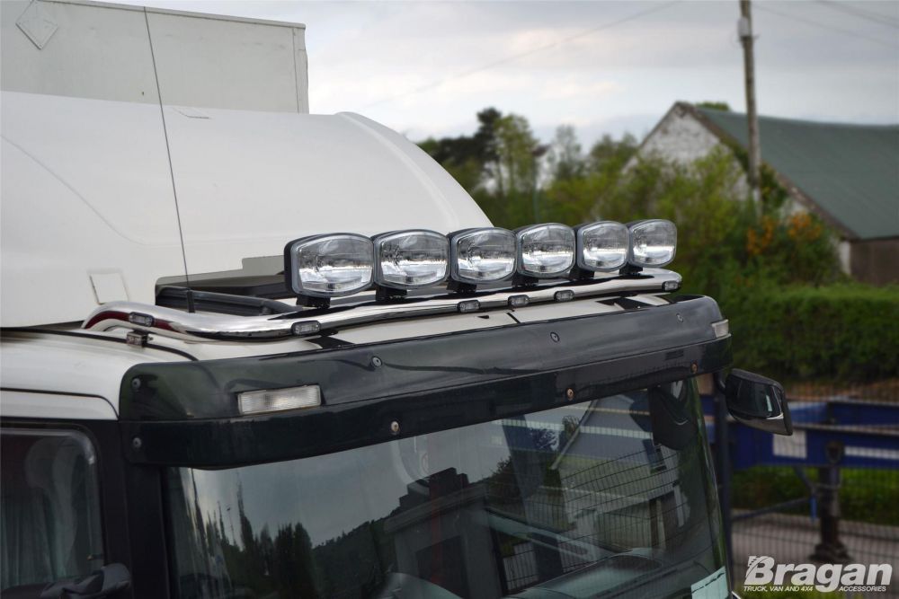 To Fit DAF XF 105 Space Cab Roof Light Bar + Flush LEDs