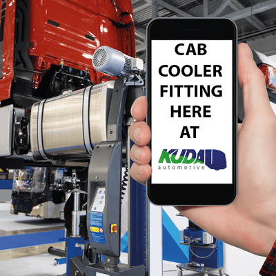 Cab Cooler fitting at Kuda UK LTD