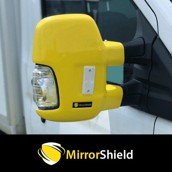 Ford Transit 2014 on Long Arm MirrorShield - Super Strong Mirror Guard / Protector Pair