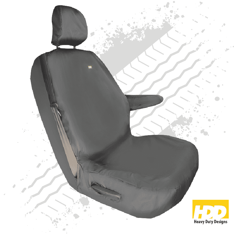 Heavy Duty Renault Trafic Driver Seat Cover 2014 + - 3 Piece Set