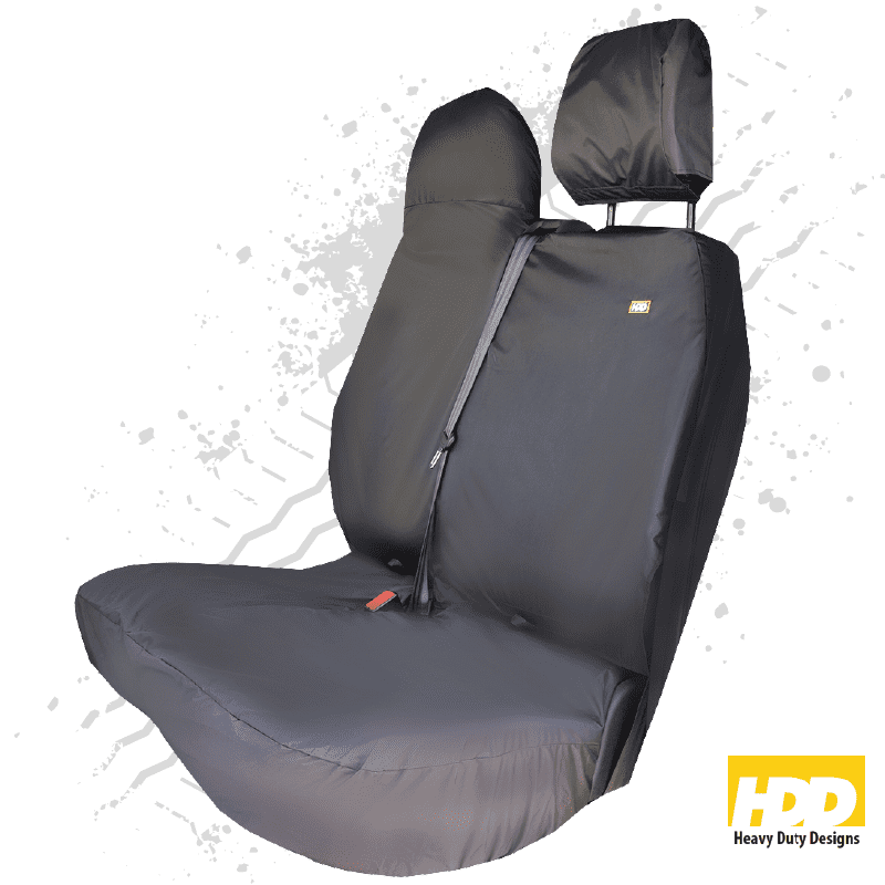 Heavy Duty Renault Master Double Passenger Seat Cover 2016 + - 2 Piece Set