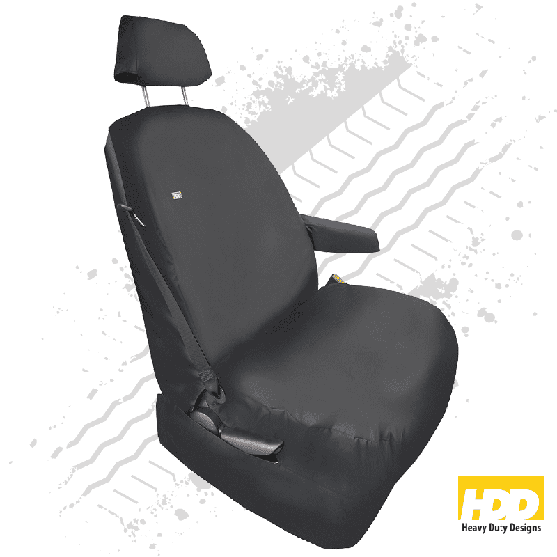 Heavy Duty VW Crafter Driver Seat Cover 2014 - 16 - 3 Piece Set
