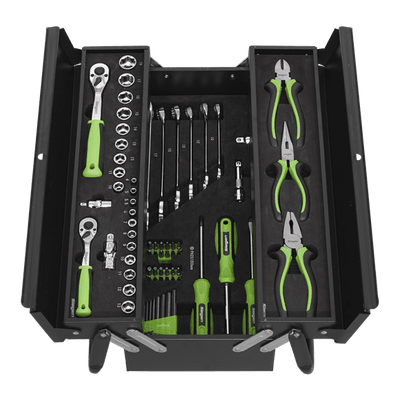 70pc Tool Kit with Cantilever Toolbox