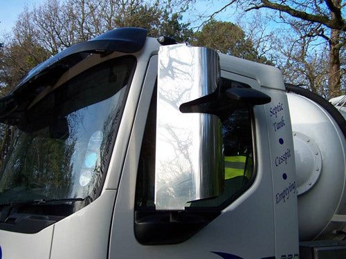 Suitable for Volvo FMX V5 2021 Onwards Large Mirror on Top Mirror Guards