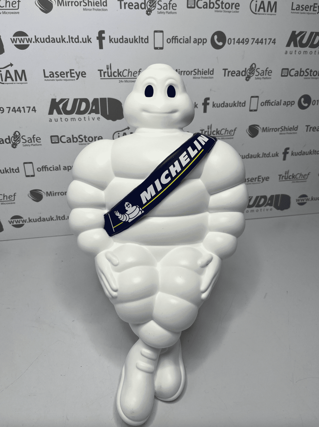 Michelin Man Mascot Pair
