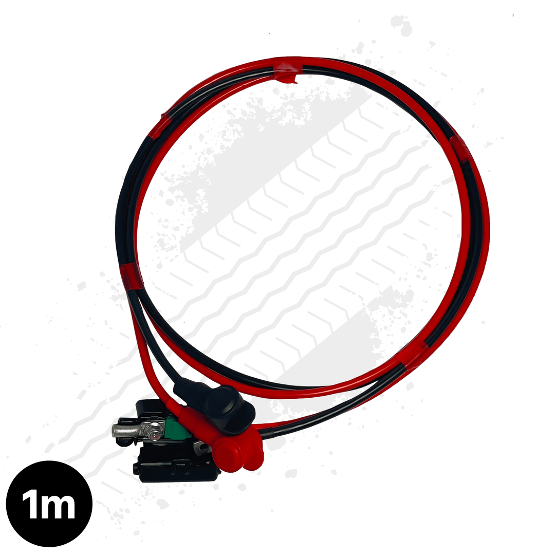 Microwave Battery Wiring Loom 1m Suitable for TruckChef - Kitchen Pack Tails