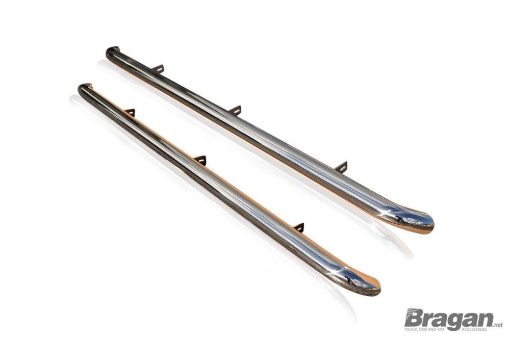 Side Bars For Ford Ranger 2016+ 4x4 Curved Ends