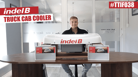Indel B SW Oblo 1600 - The newest generation of roof mounted truck cab coolers. Fits most trucks